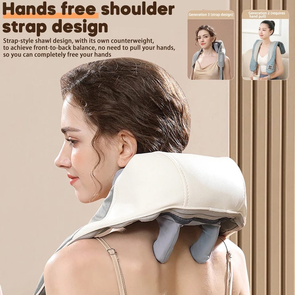 Allrj Shiatsu Neck and Back Massager 2.0 - ALLRJ