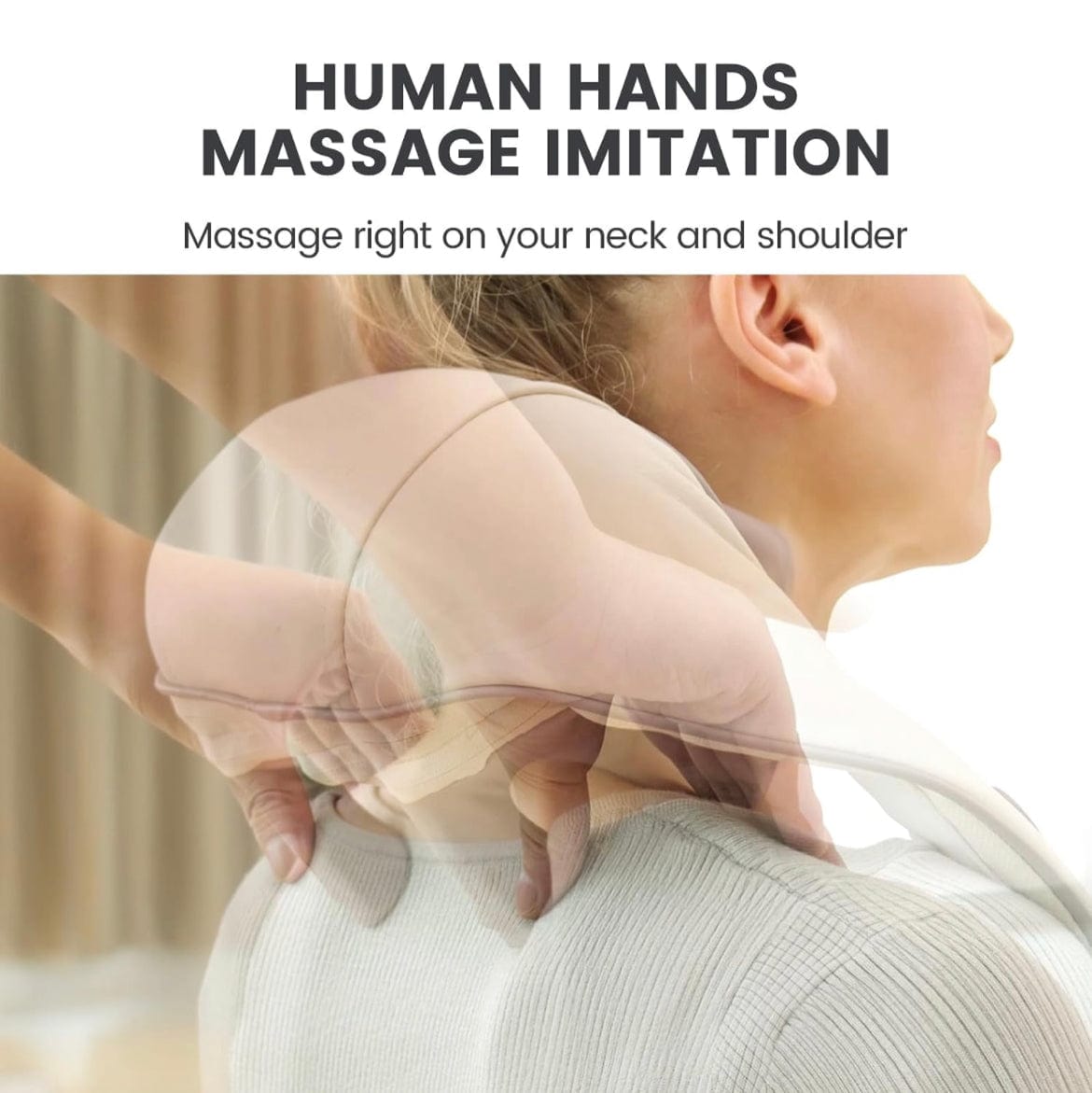 Allrj Shiatsu Neck and Back Massager 2.0 - ALLRJ