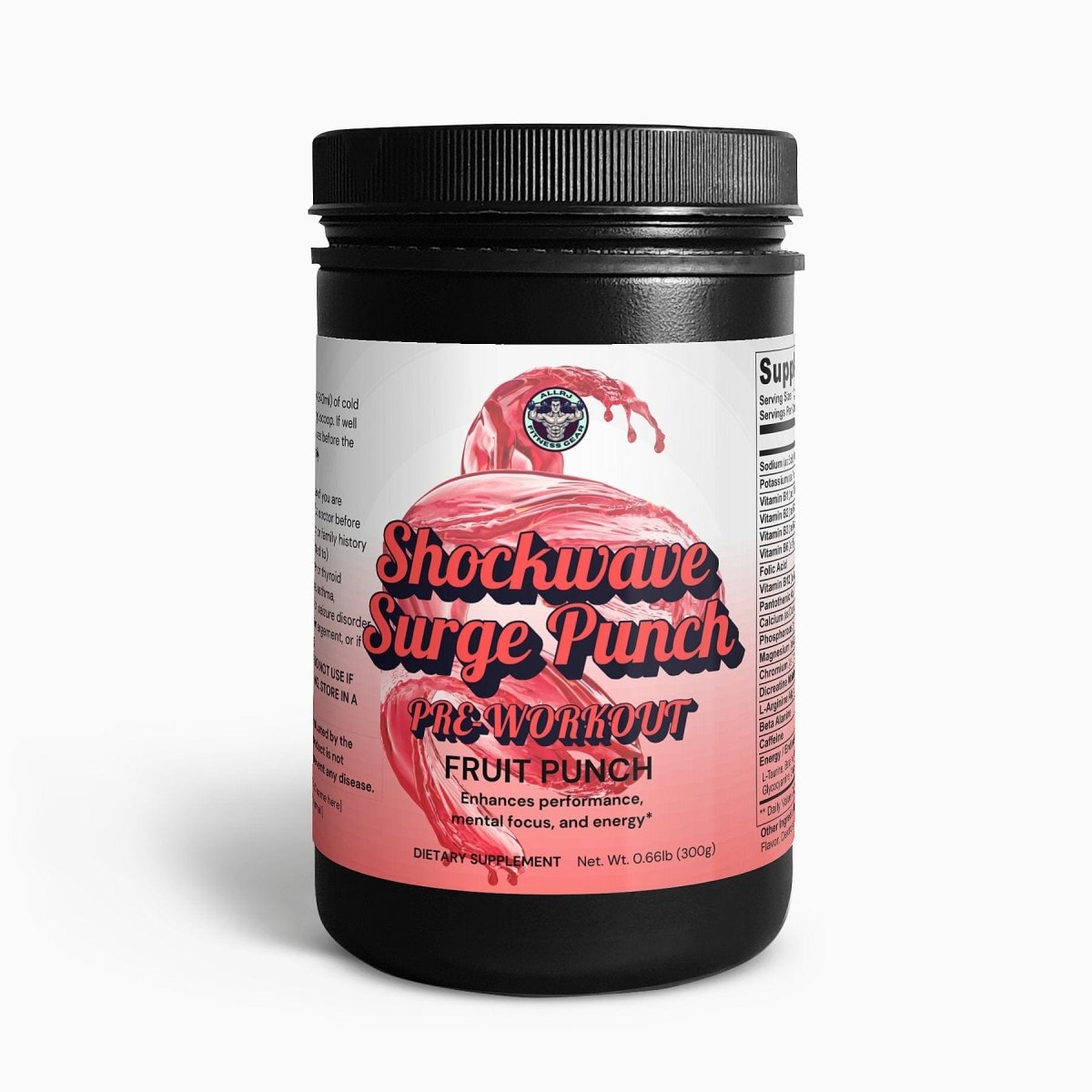 Allrj Shockwave Surge Punch Pre - workout - ALLRJ