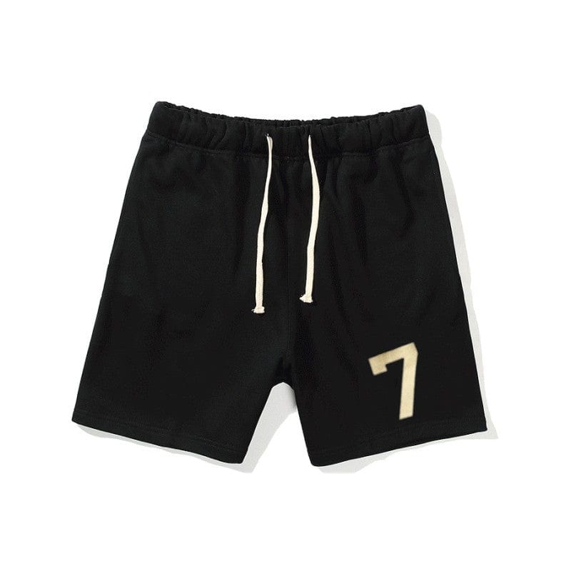 ALLRJ Shorts Black / 2XL Sports Gym Shorts Digital Drawstring