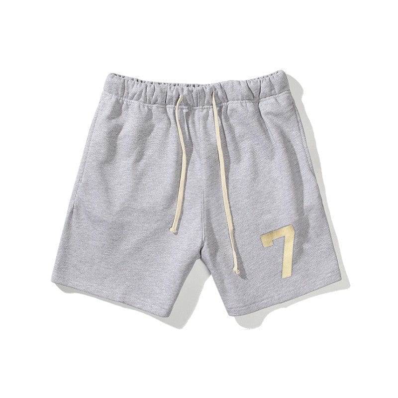 ALLRJ Shorts Grey / 2XL Sports Gym Shorts Digital Drawstring