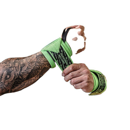 ALLRJ Sprain Wrist Guard Wristband Male Fitness Training Bench Press Boost Weightlifting Professional Powerlifting Bodybuilding Anti-Sprain Wrist Guard