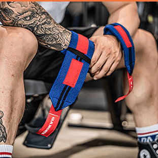 ALLRJ Sprain Wrist Guard Wristband Male Fitness Training Bench Press Boost Weightlifting Professional Powerlifting Bodybuilding Anti-Sprain Wrist Guard