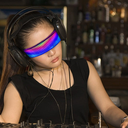 Allrj Sunglasses Bluetooth LED Luminous Glasses