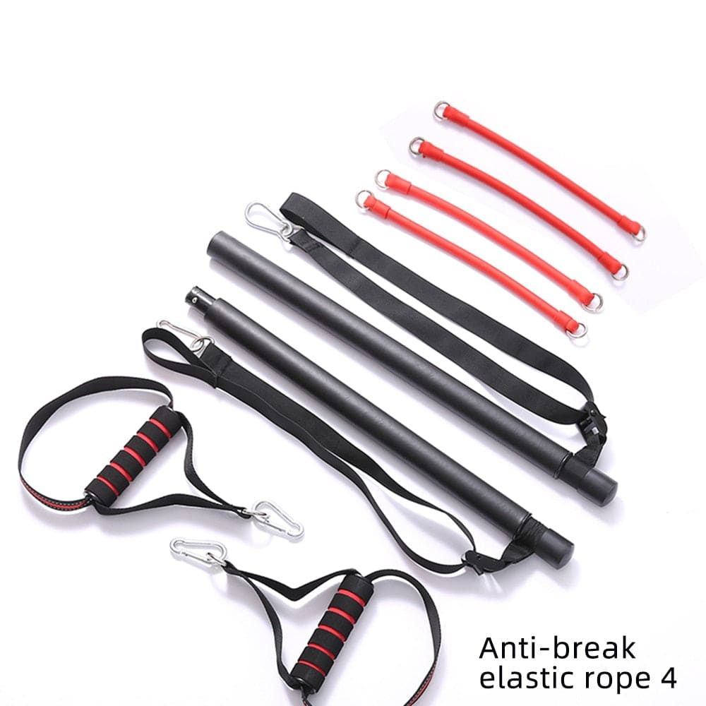 Allrj Super resistance bands A4 / China Allrj Pro Tension Bar With Resistance Bands