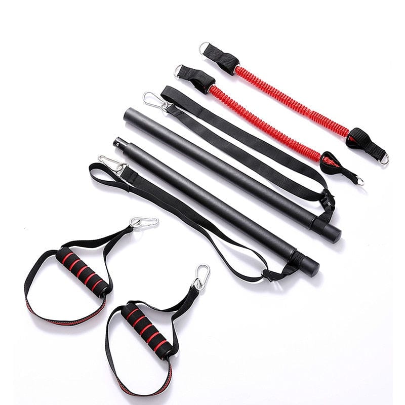 Allrj Super resistance bands Allrj Pro Tension Bar With Resistance Bands