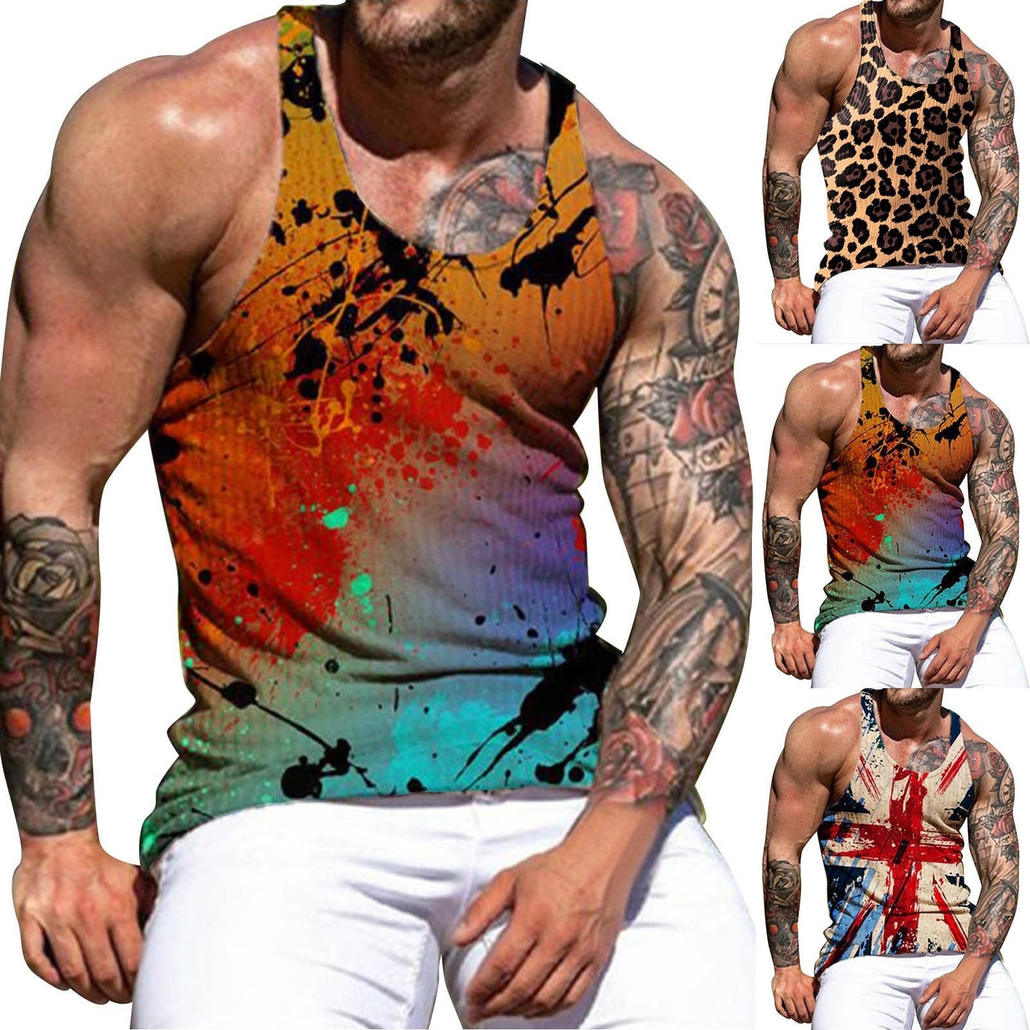 ALLRJ TANK TOP Men's Wild Tank