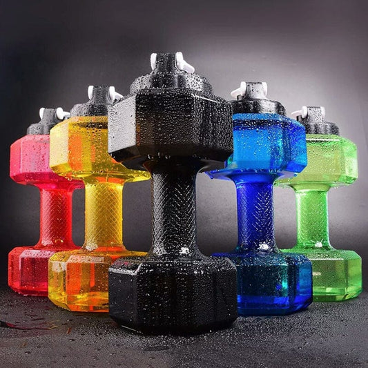 ALLRJ water bottle Dumbbell Portable Water Injection Fitness Equipment