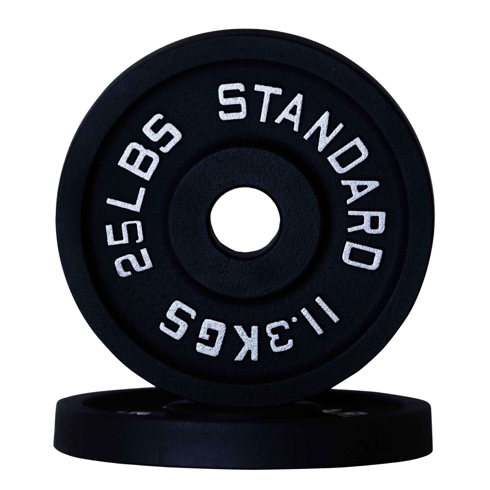 Barbell Standard Plates 25 lb pair Olympic Weight Plates