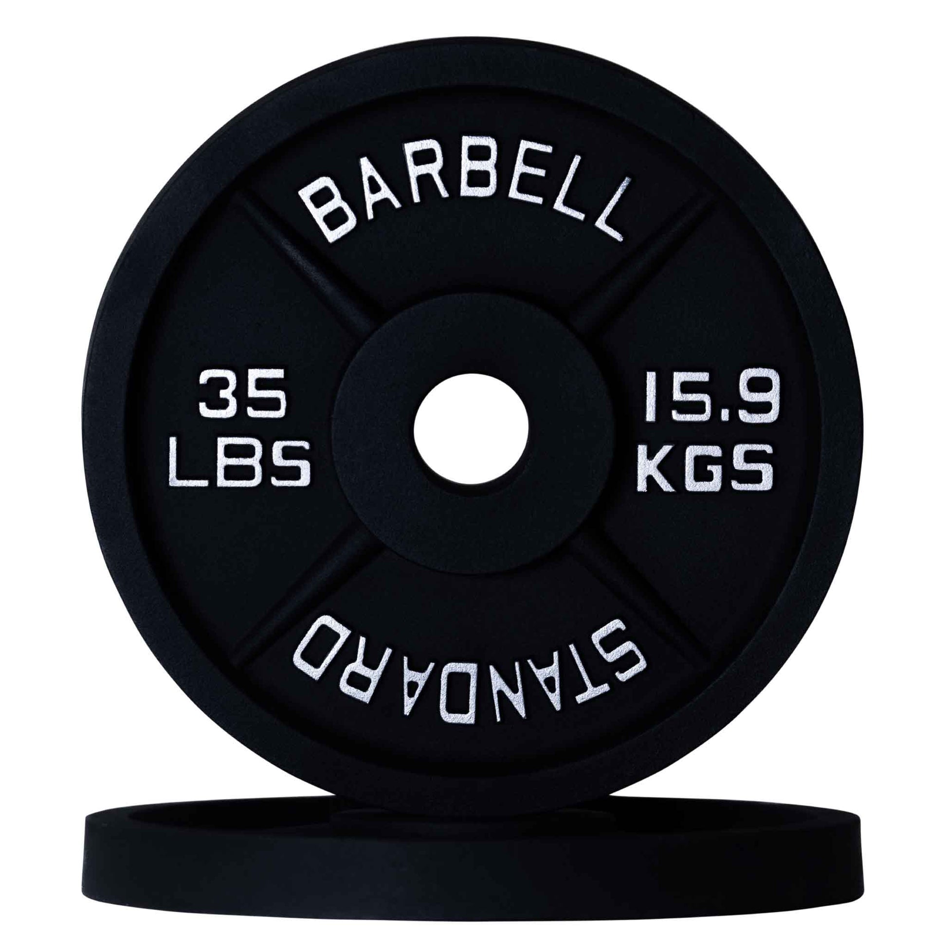 Barbell Standard Plates 35 lb pair Olympic Weight Plates