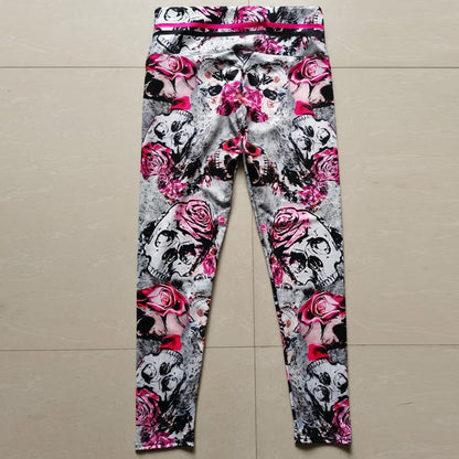 Jacquard Wild Skull legging - ALLRJ