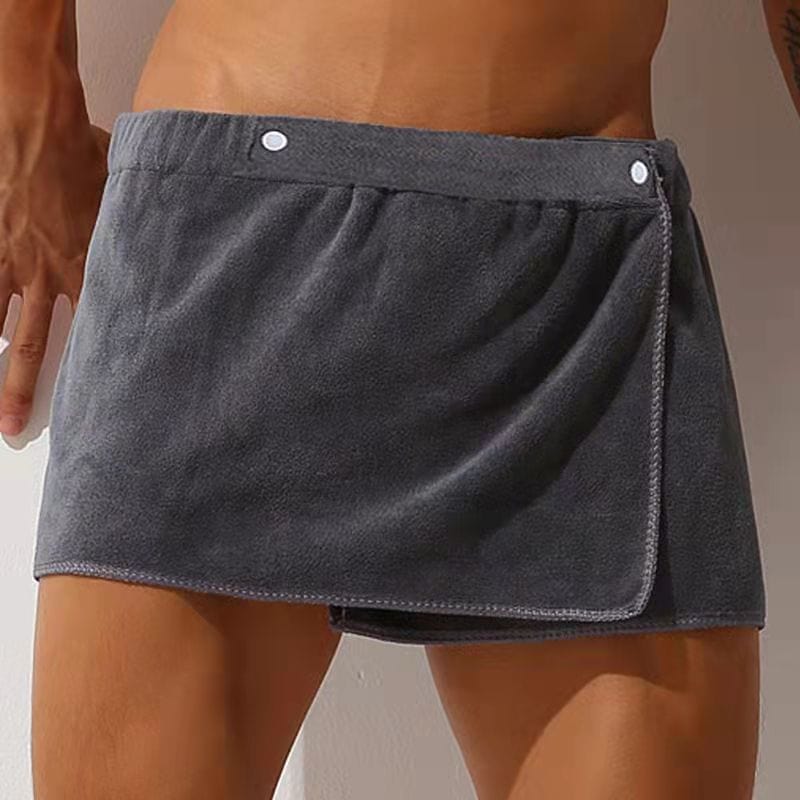 Men's Bath Towel Shorts - ALLRJ