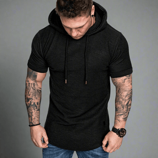 MRE Short Sleeve Men'S Hoodie - ALLRJ