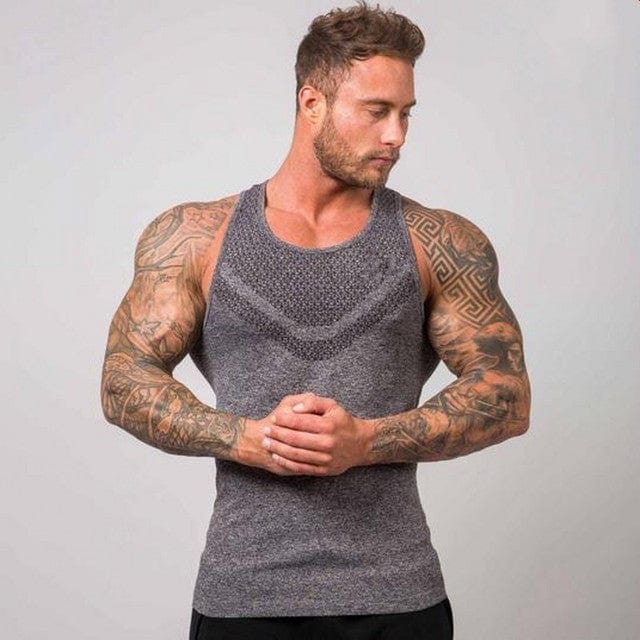 Muscle Dad Stretch Tank - ALLRJ