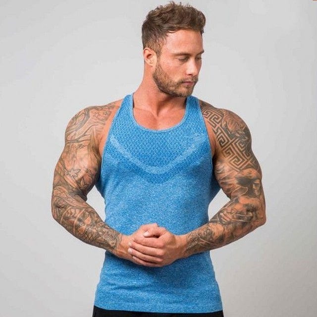 Muscle Dad Stretch Tank - ALLRJ
