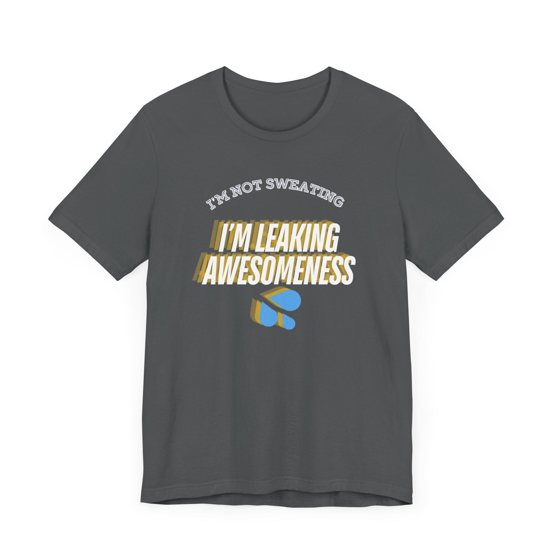 Allrj Not leaking Funny Gym Tee - ALLRJ