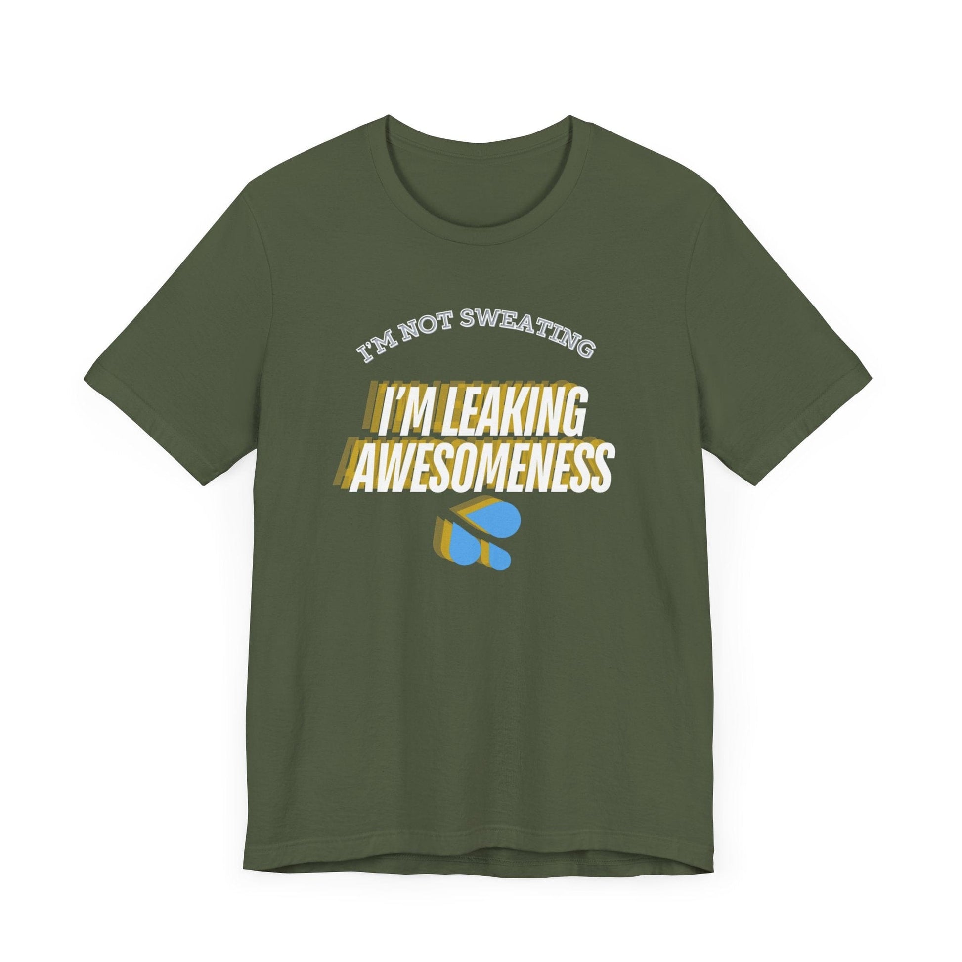 Allrj Not leaking Funny Gym Tee - ALLRJ