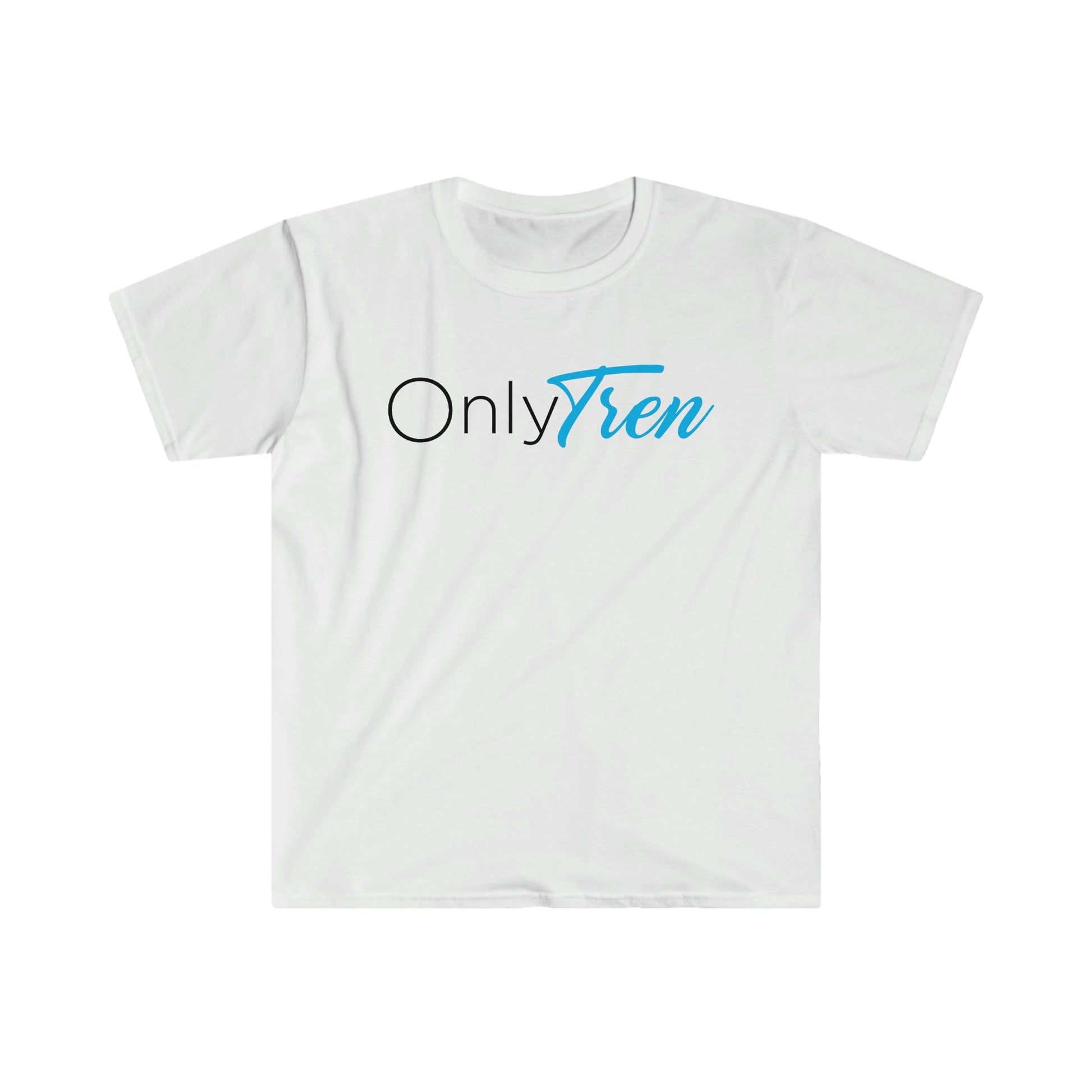 Printify T-Shirt White / S Allrj OnlyTren Softstyle Gym T-Shirt