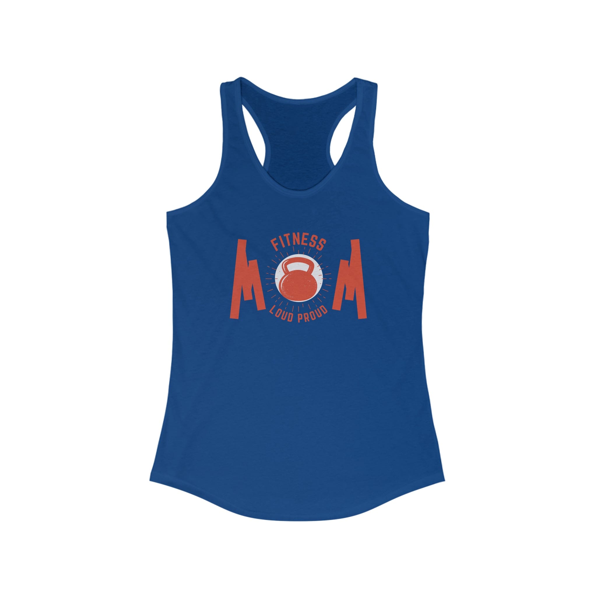 Printify Tank Top L / Solid Royal Allrj Loud and Proud
