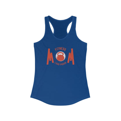 Printify Tank Top L / Solid Royal Allrj Loud and Proud