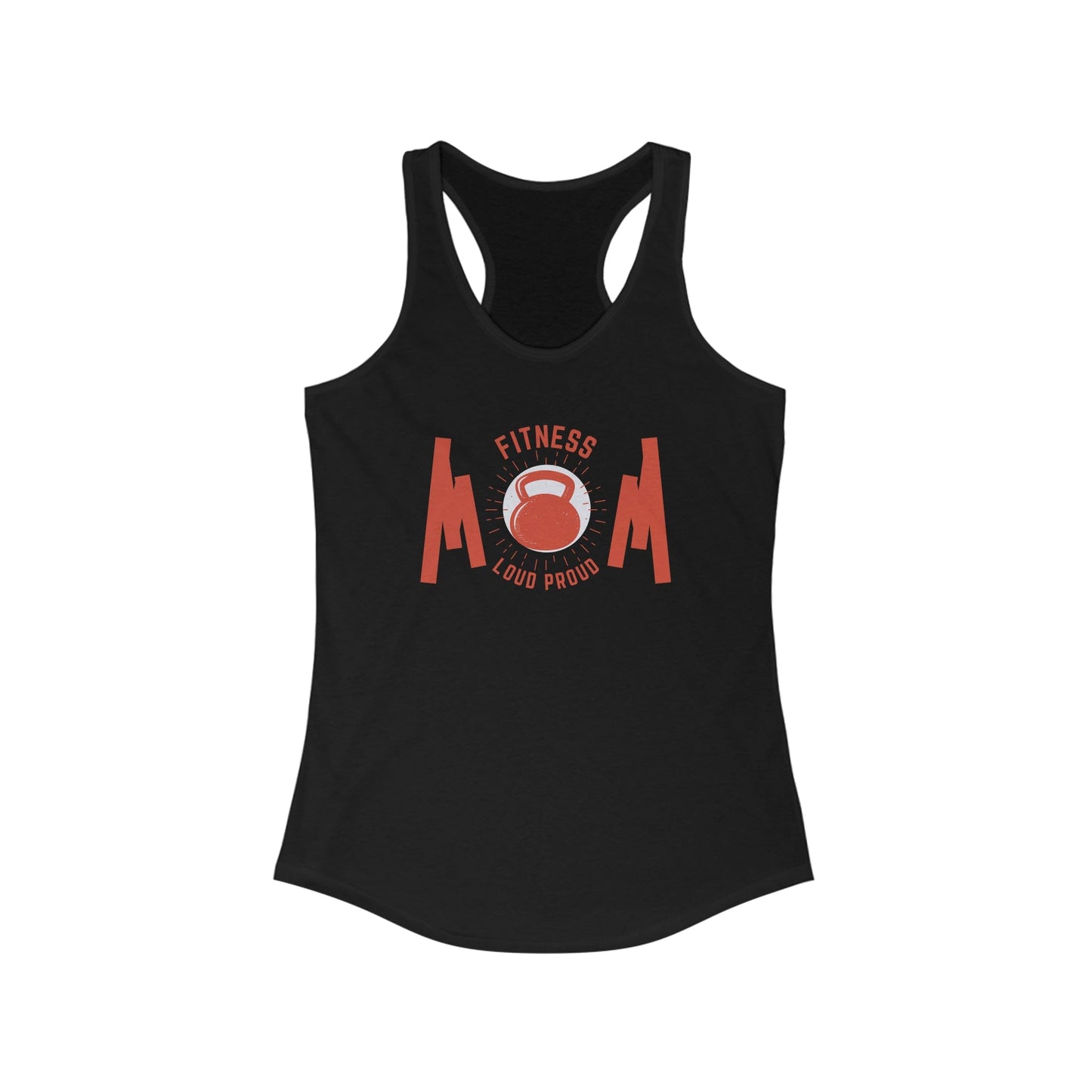 Printify Tank Top M / Solid Black Allrj Loud and Proud