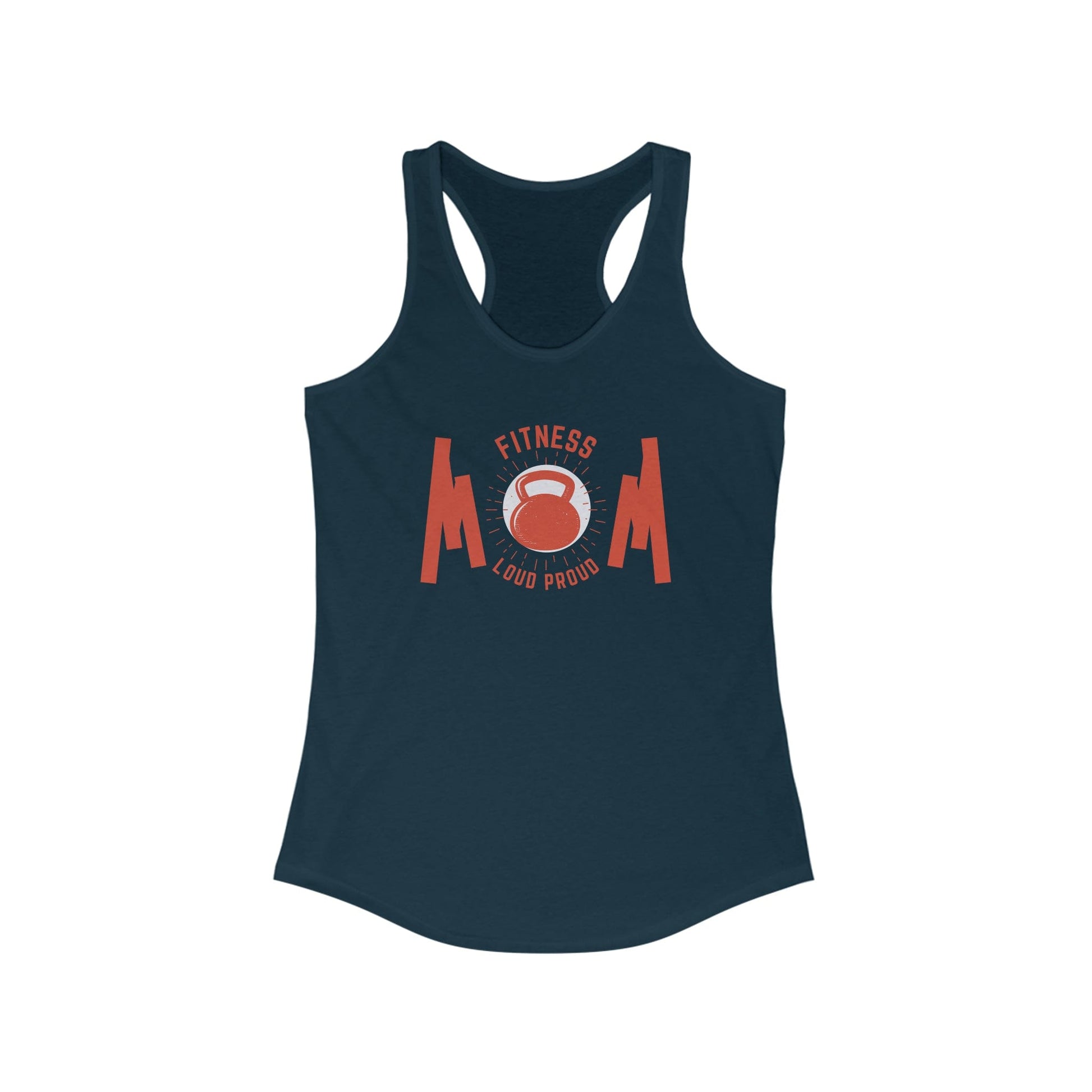 Printify Tank Top M / Solid Midnight Navy Allrj Loud and Proud