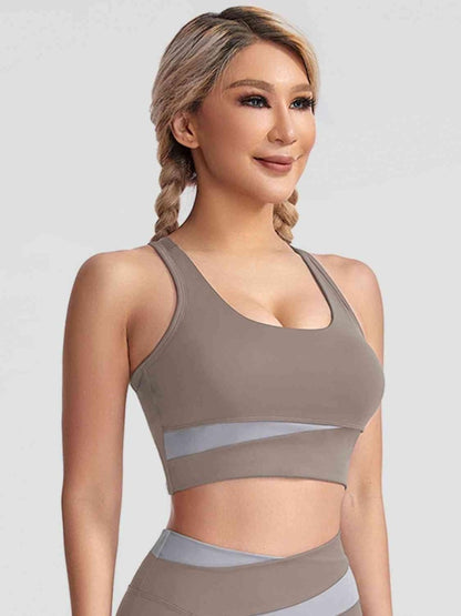 Racerback Sports Bra - ALLRJ