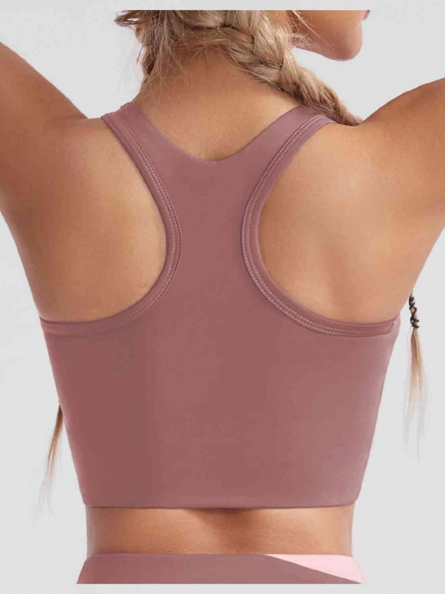 Racerback Sports Bra - ALLRJ