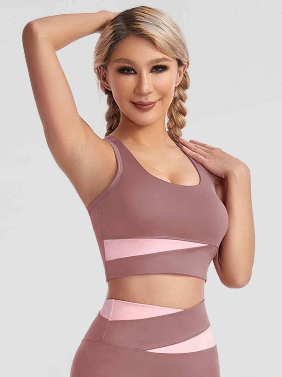 Racerback Sports Bra - ALLRJ