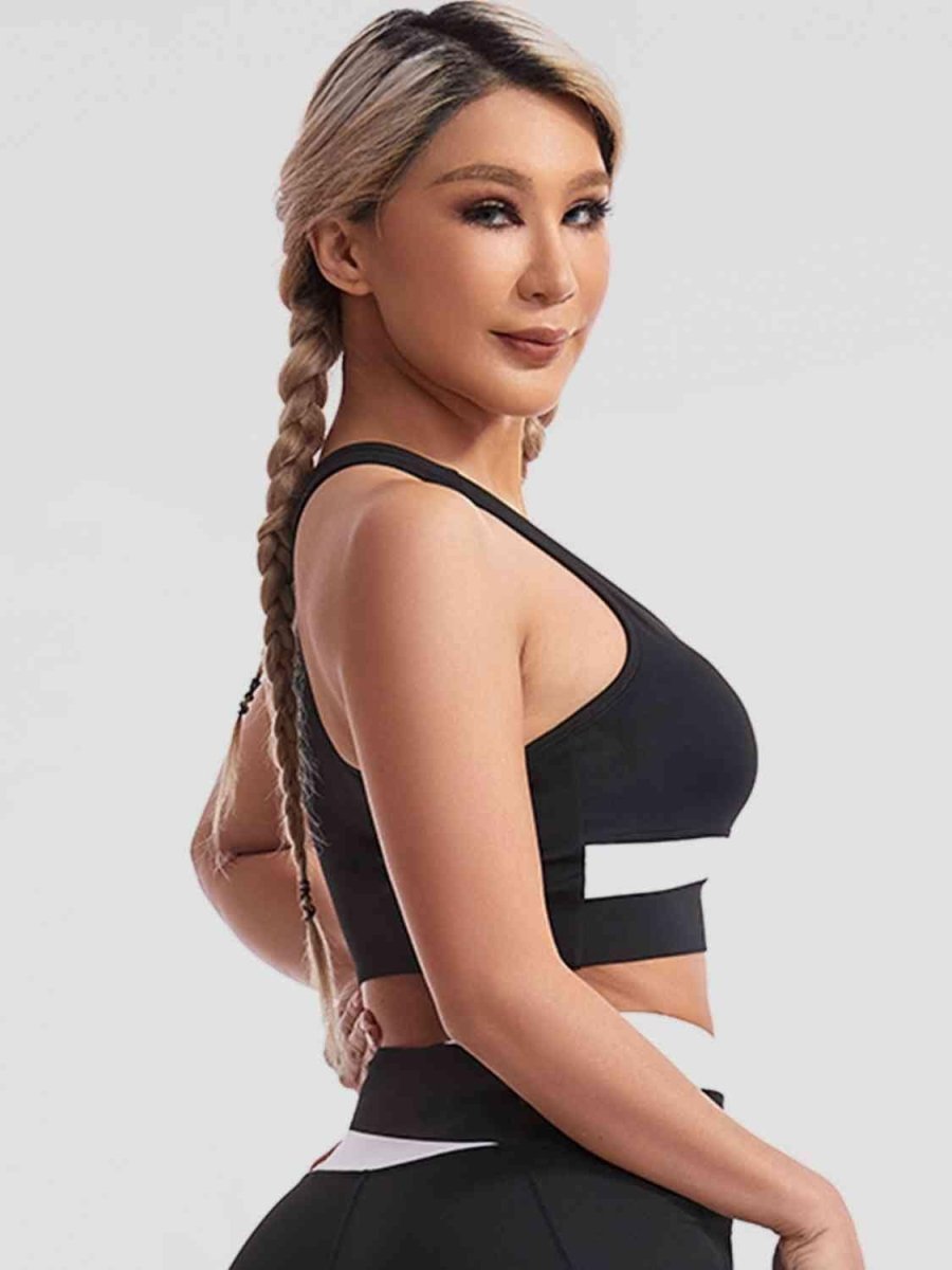 Racerback Sports Bra - ALLRJ