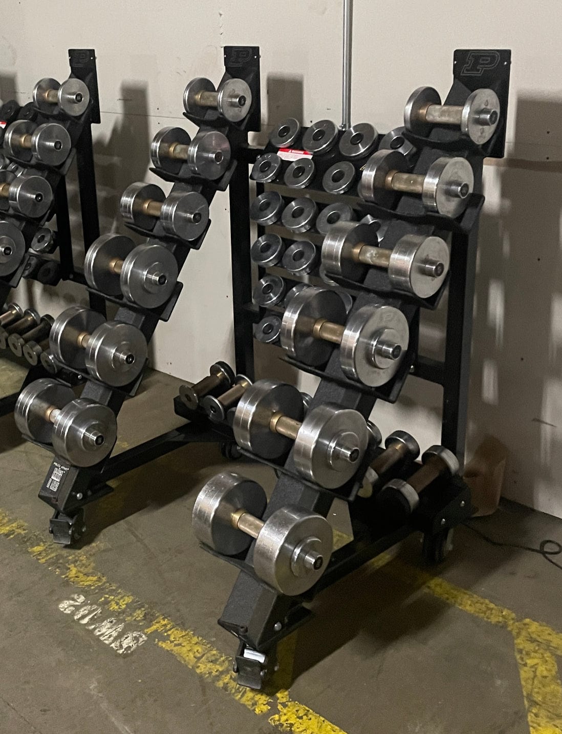 RTC Fitness Equipment 3164 - Sporting Goods > Exercise & Fitness > Weight Lifting > Free Weights Black Iron Strength® Adjustable Dumbbells Poles Apart® Wedge 40