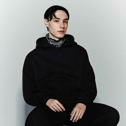 Strength in progress Heavyweight Oversized Hoodie(460GSM) - ALLRJ