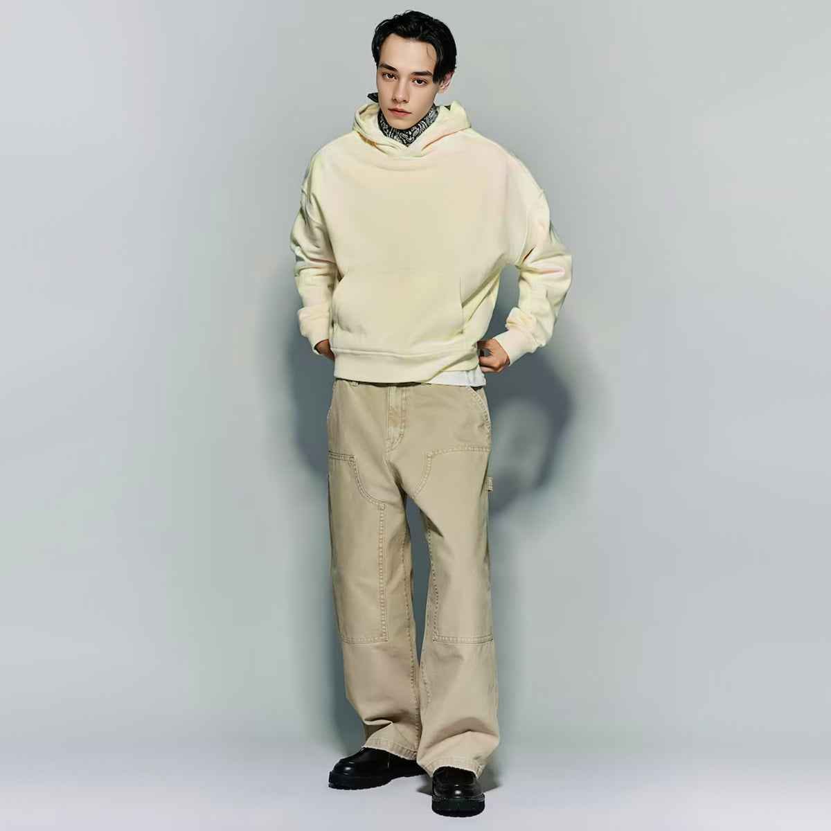 Strength in progress Heavyweight Oversized Hoodie(460GSM) - ALLRJ