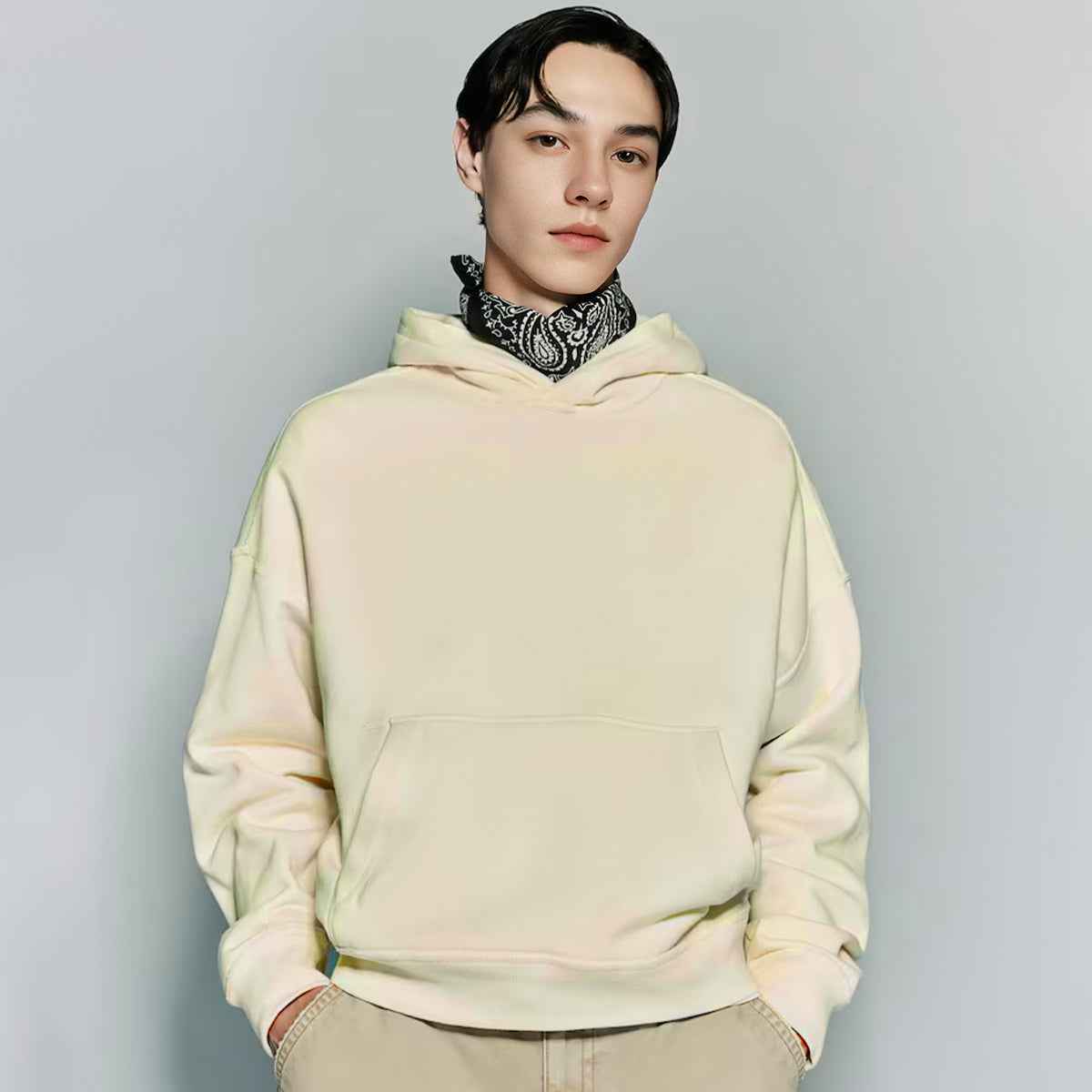 Strength in progress Heavyweight Oversized Hoodie(460GSM) - ALLRJ