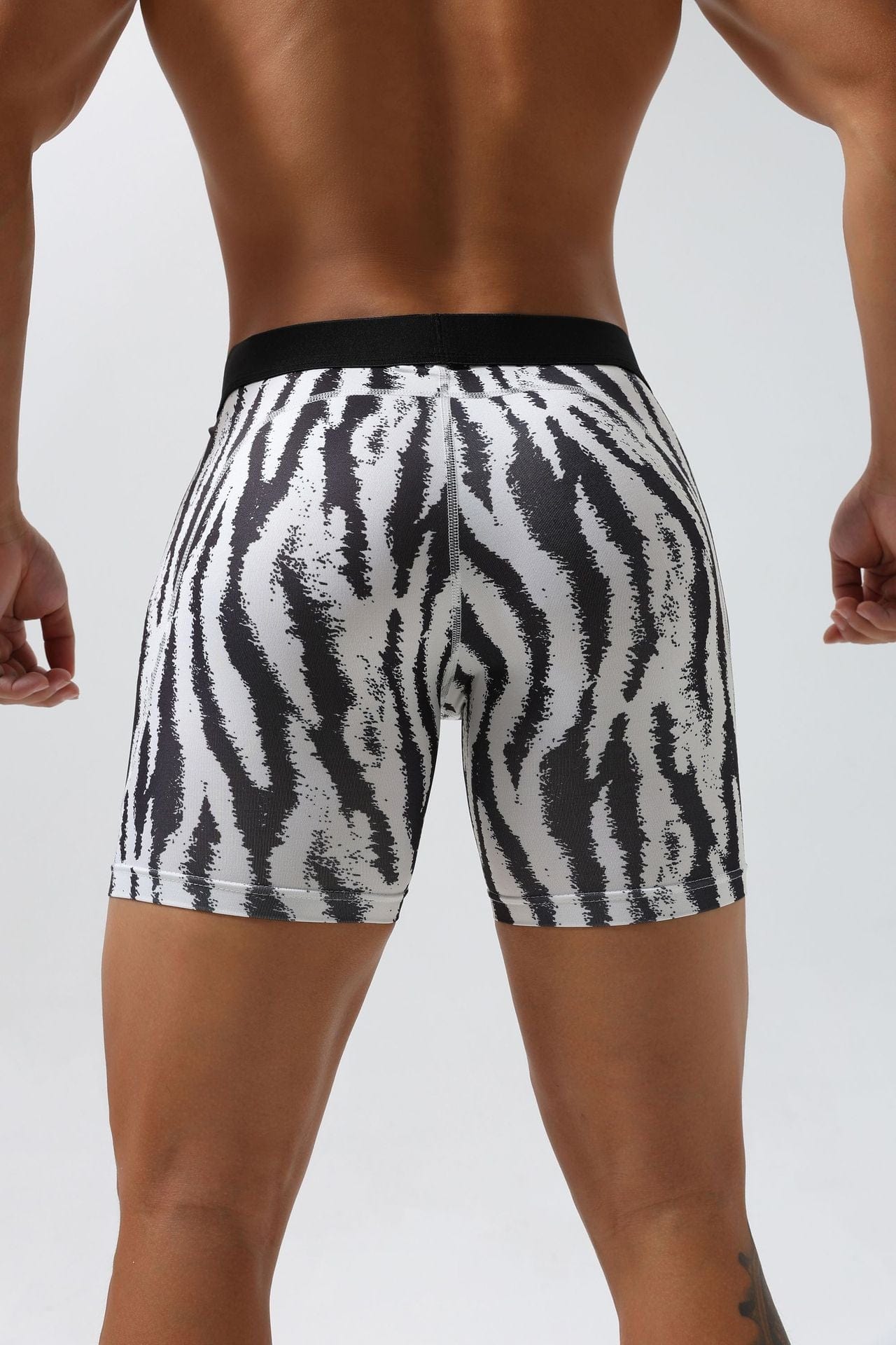 teelaunch compression tights H 29 Zebra / L Allrj Men's Pro tights