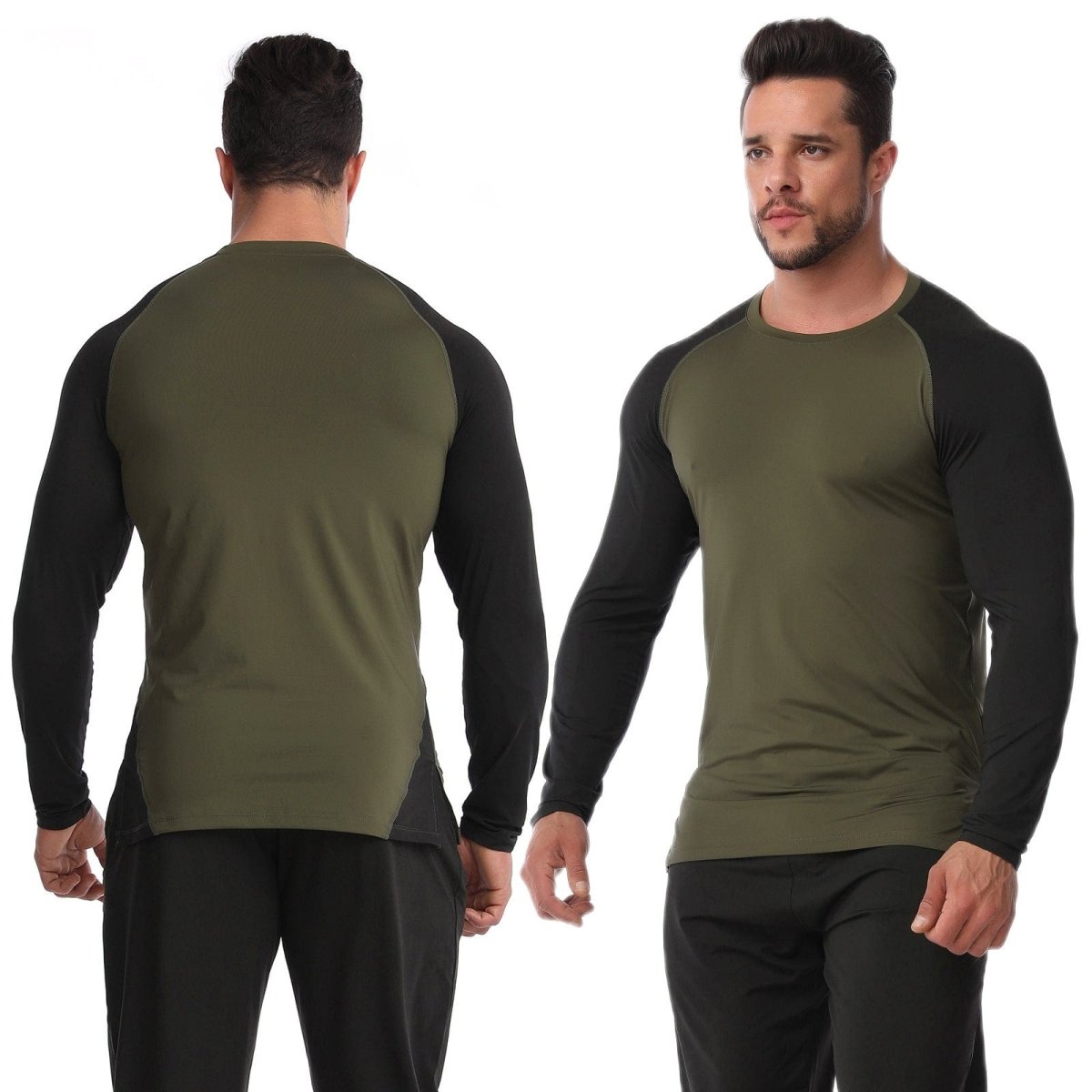 TitanFlex Men’s Long Sleeve Compression Shirt - ALLRJ