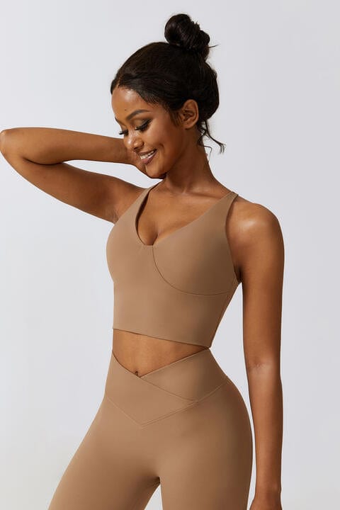 Trendsi Crisscross Sports Tank Crisscross Sports Tank