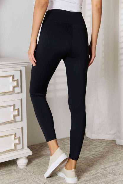 Allrj Basic Bae V-Waistband Sports Leggings - ALLRJ