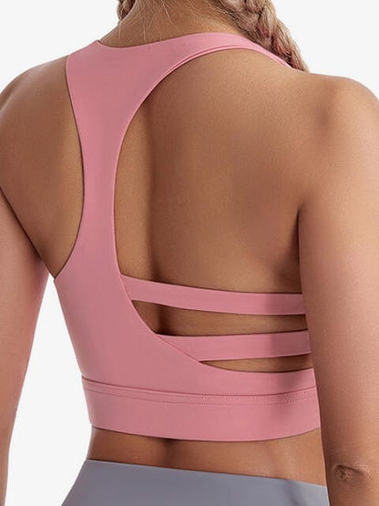 Trendsi Sports bra Cutout Sports Bra