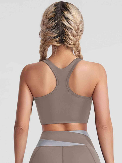 Trendsi Sports Bra Racerback Sports Bra