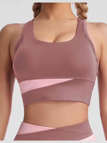 Trendsi Sports Bra Racerback Sports Bra