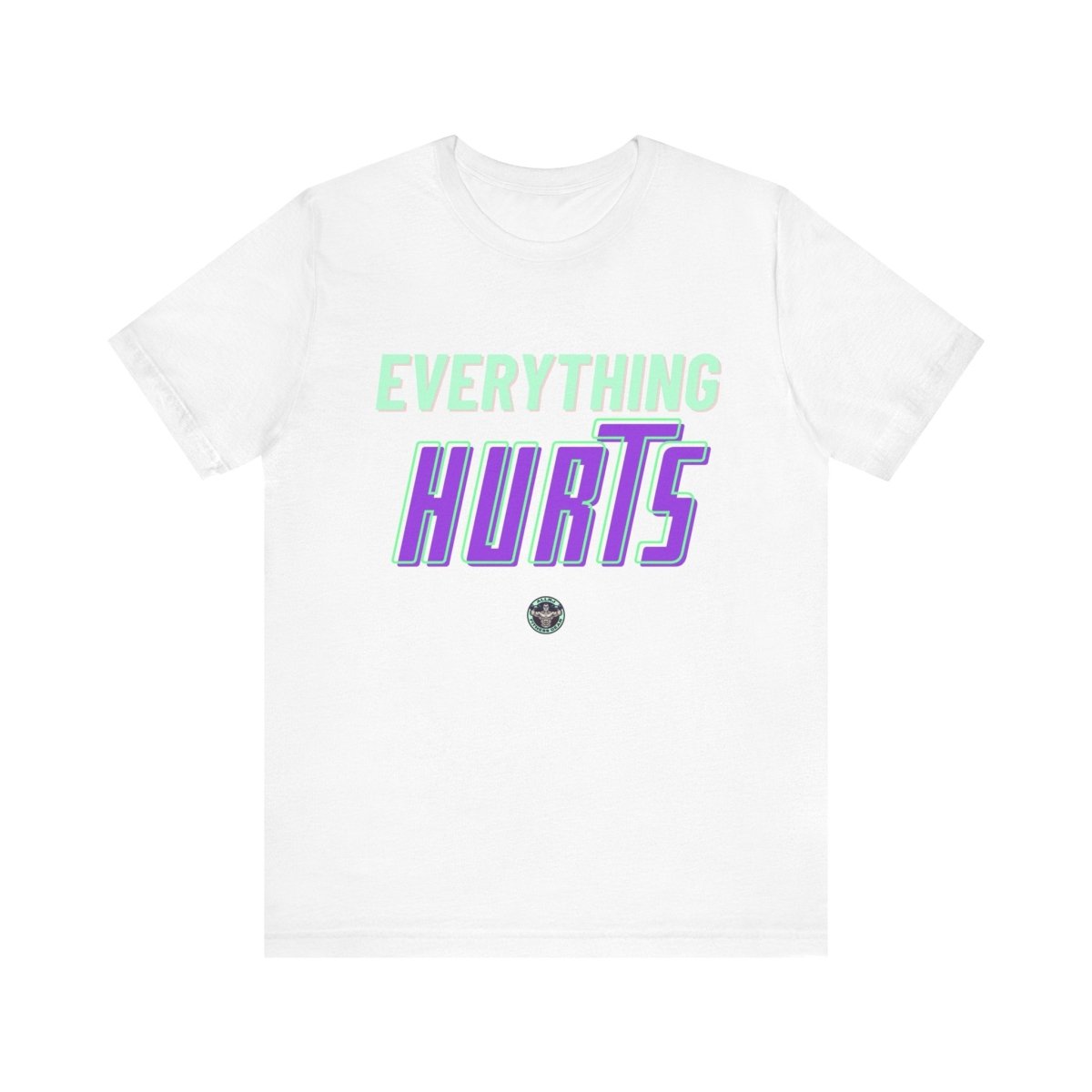 Unisex Gym Tee - Allrj Eerything hurts Workout Shirt - ALLRJ
