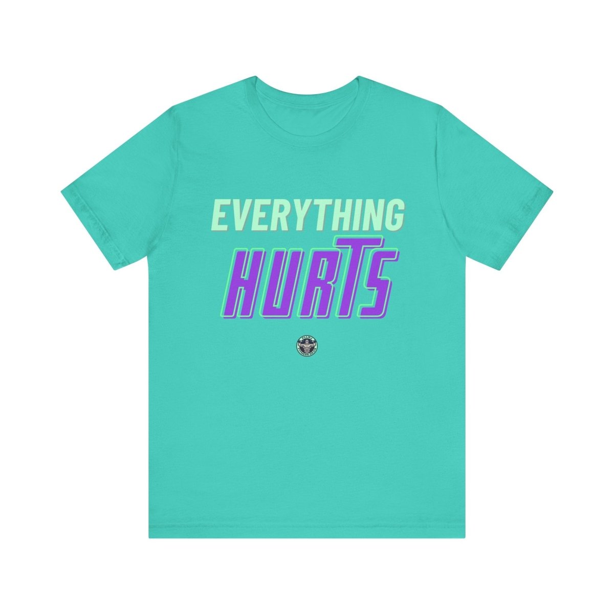 Unisex Gym Tee - Allrj Eerything hurts Workout Shirt - ALLRJ