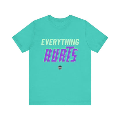 Unisex Gym Tee - Allrj Eerything hurts Workout Shirt - ALLRJ