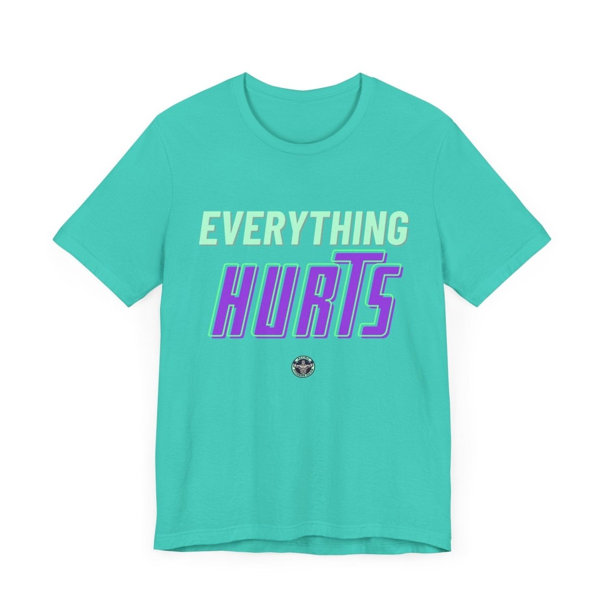 Unisex Gym Tee - Allrj Eerything hurts Workout Shirt - ALLRJ