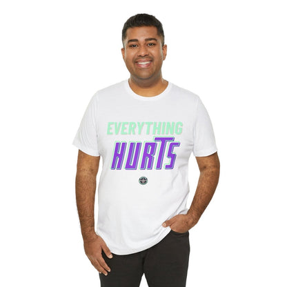 Unisex Gym Tee - Allrj Eerything hurts Workout Shirt - ALLRJ