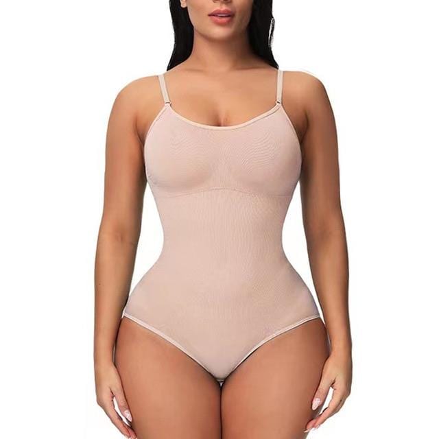 USAdrop Beige / L Allrj SleekCurve Bodysuit