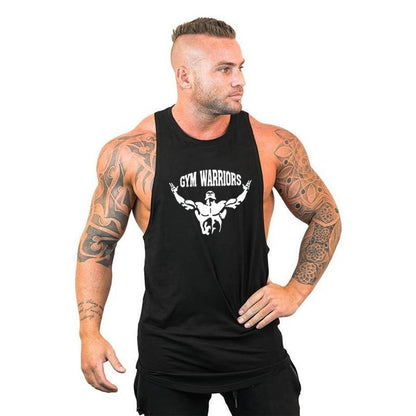 90's Gym Warriors Sleeveless training shirt - ALLRJ