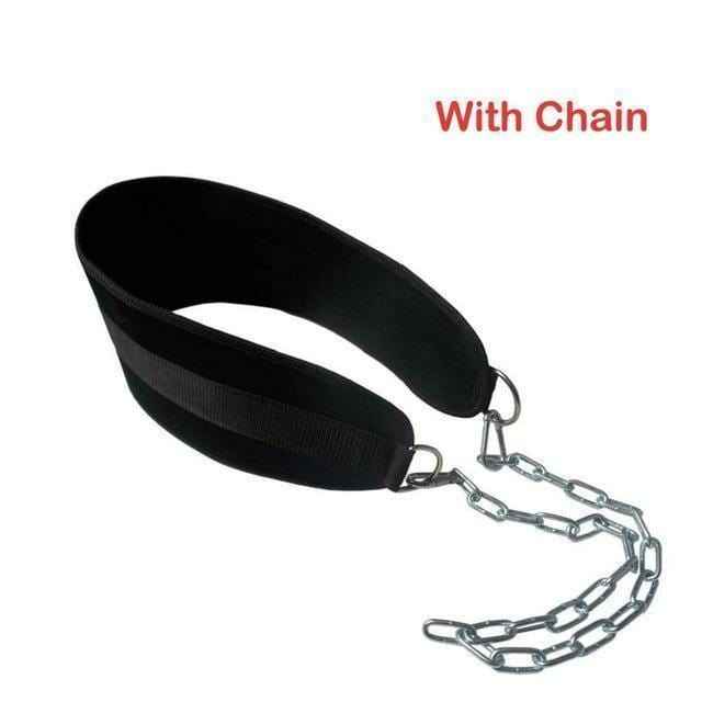 Adjustable Bodybuilding Dip Belt - Get Horseshoe Triceps - ALLRJ