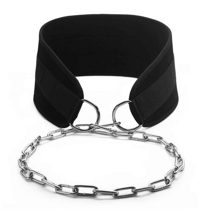 Adjustable Bodybuilding Dip Belt - Get Horseshoe Triceps - ALLRJ